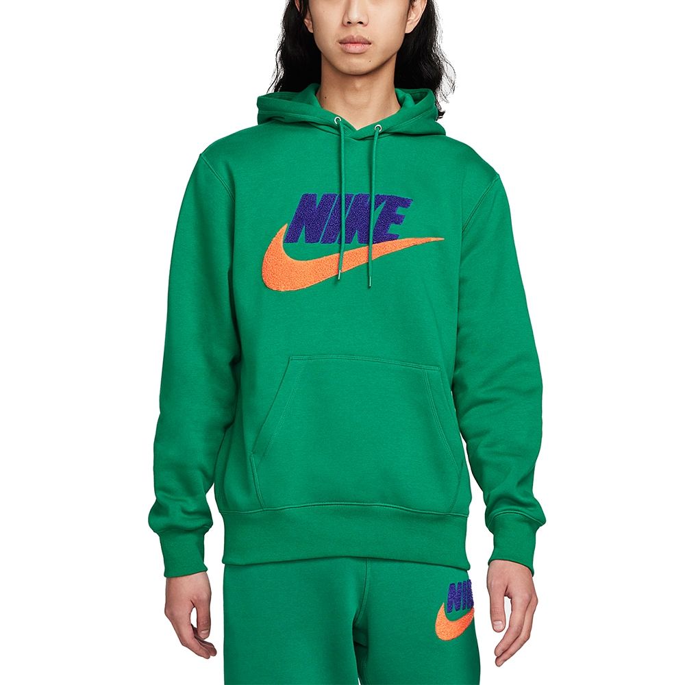 NIKE 耐吉 【NIKE】AS M NK CLUB BB PO CHNL FTRA 男 連帽上衣 綠-FN3105365