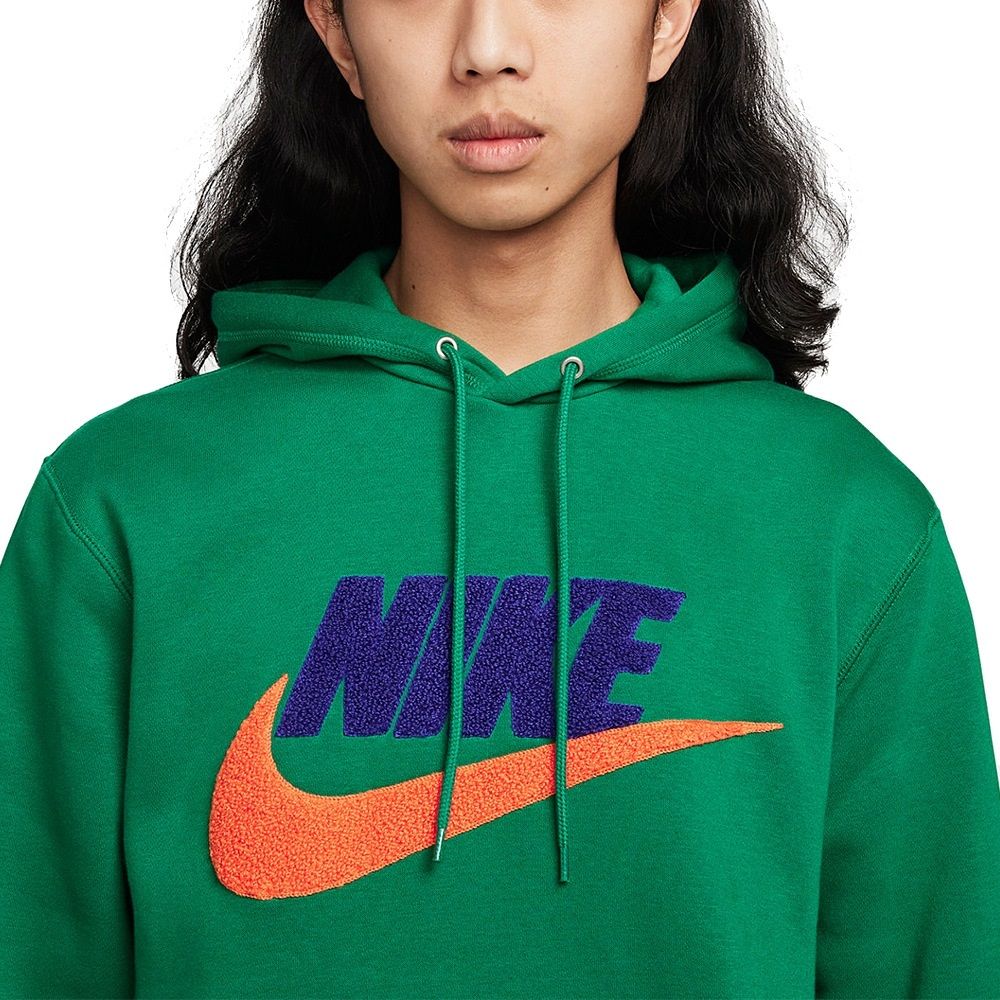 NIKE 耐吉 【NIKE】AS M NK CLUB BB PO CHNL FTRA 男 連帽上衣 綠-FN3105365