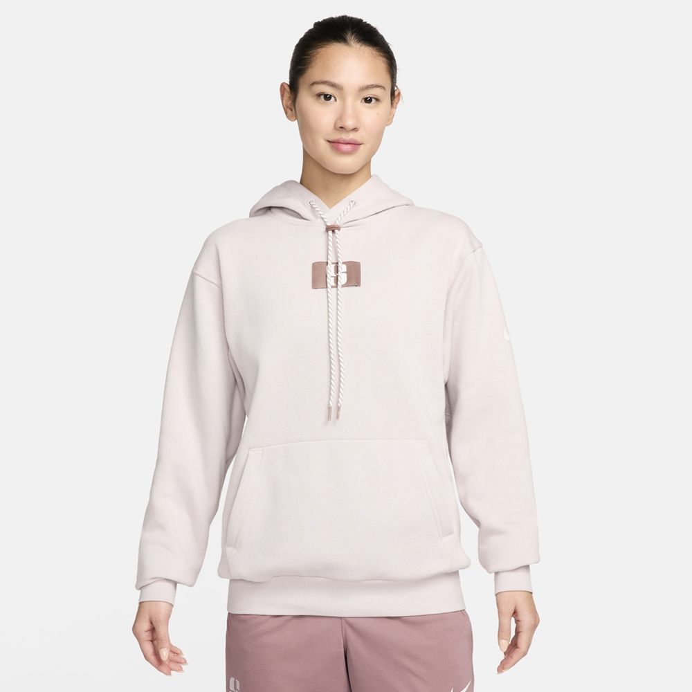 NIKE 耐吉 【NIKE】AS U NK SABRINA HOODIE 女 連帽上衣 粉紫-FJ4450019