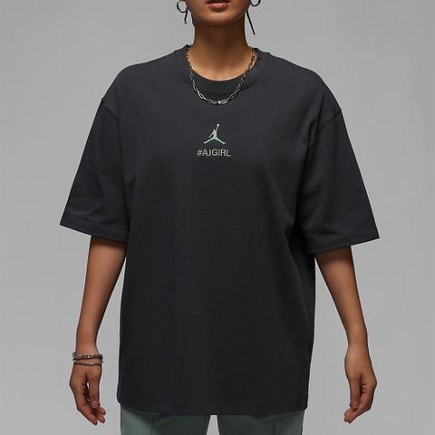NIKE 耐吉 AS W J AIR GIRL TEE OS GCEL 女 短袖T恤-HJ3963060