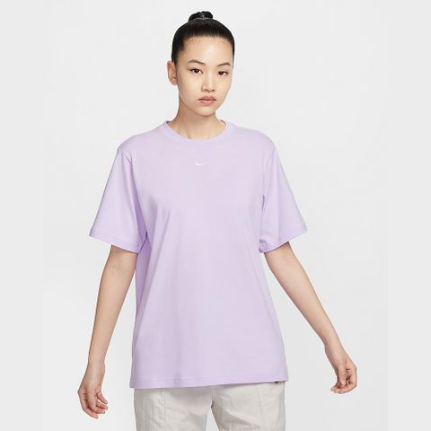 NIKE 耐吉 AS W NSW TEE ESSNTL LBR 女 短袖上衣 淡紫-FD4150511