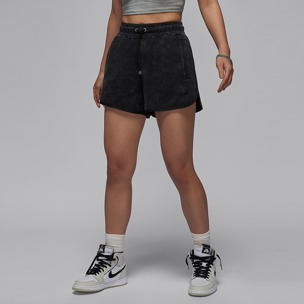  【NIKE】AS W J FLT FLC SHORT SSNL 女 短褲 黑-FN5748010