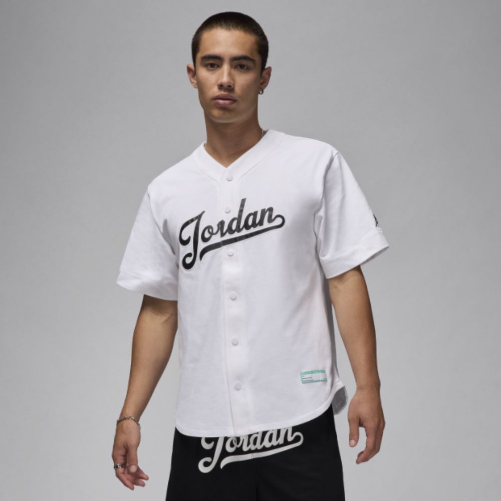  【NIKE】AS M J FLT MVP STMT BSEBLL TOP 男 短袖上衣 白-FN4664100