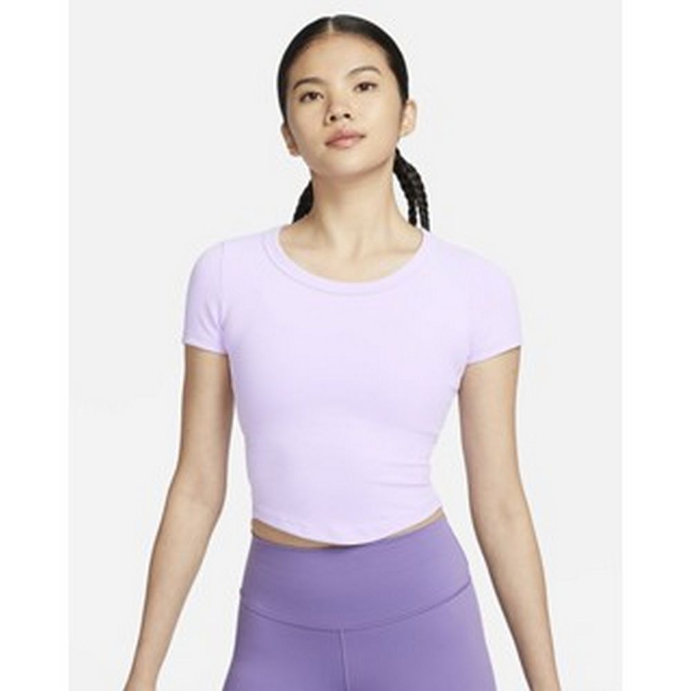  【NIKE】AS W NK ONE FITTED DF SS TOP 女 短袖上衣 紫-FN2805512