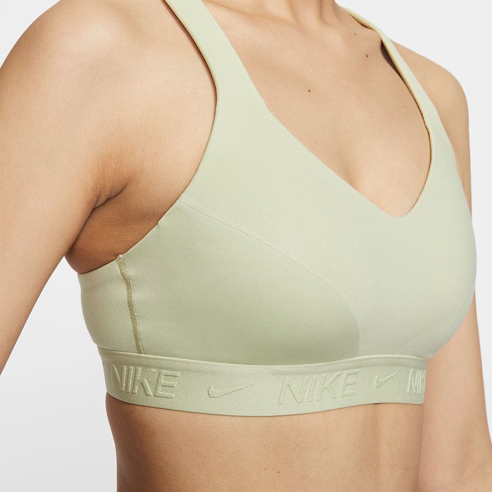  【NIKE】AS W NK DF INDY HGH SPT BRA 女 運動內衣 綠-FD1069371