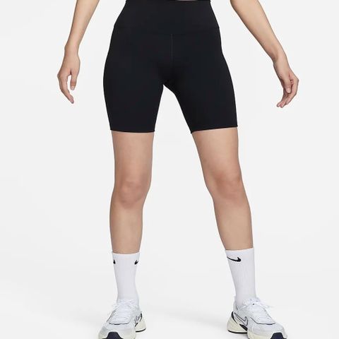 【NIKE】AS W NK DF ONE HR 8IN SHORT 女 緊身短褲 黑-FN3207010