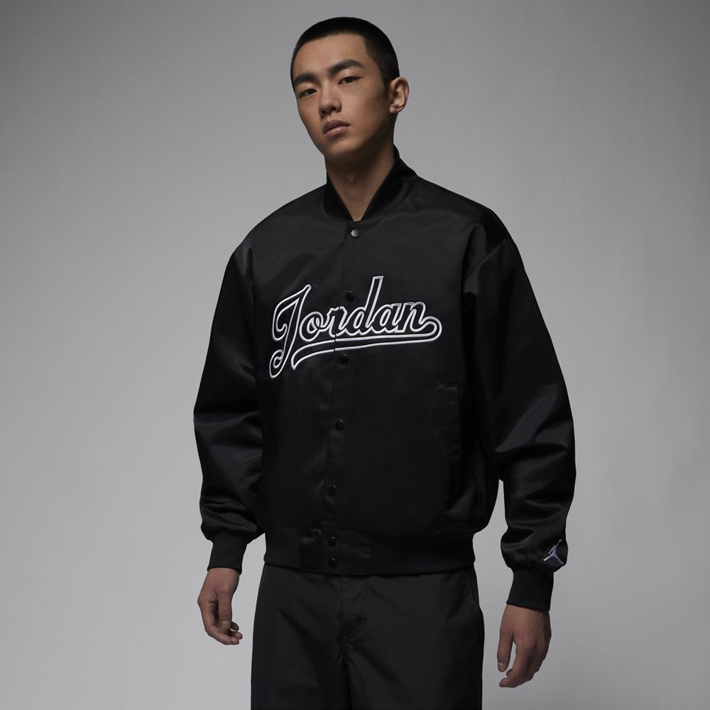  【NIKE】AS M J FLT MVP STMT JKT 男 休閒外套 黑色-FN4660010