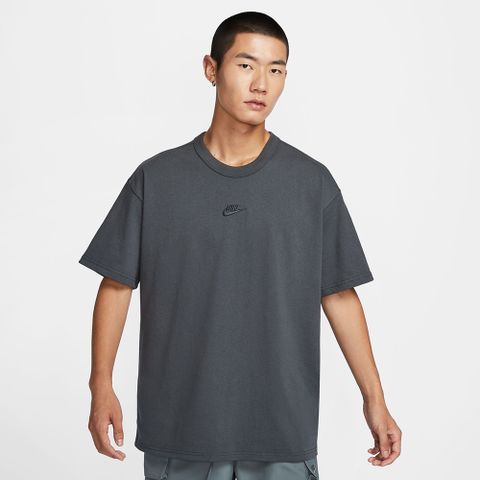 【NIKE】AS M NSW PREM ESSNTL SUST TEE 男 短袖上衣 灰藍-DO7393060