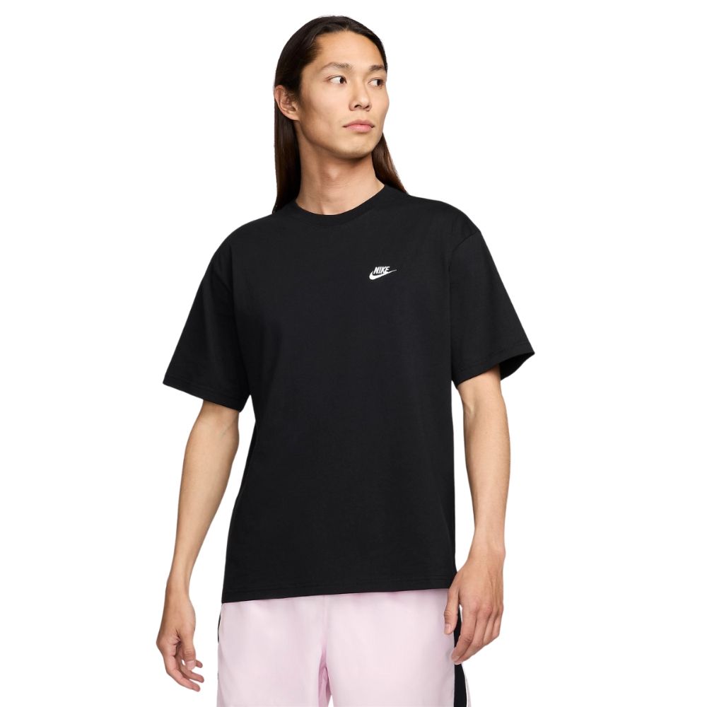  【NIKE】AS M NSW TEE CLUB MAX 男 短袖上衣 黑色-FV0376010