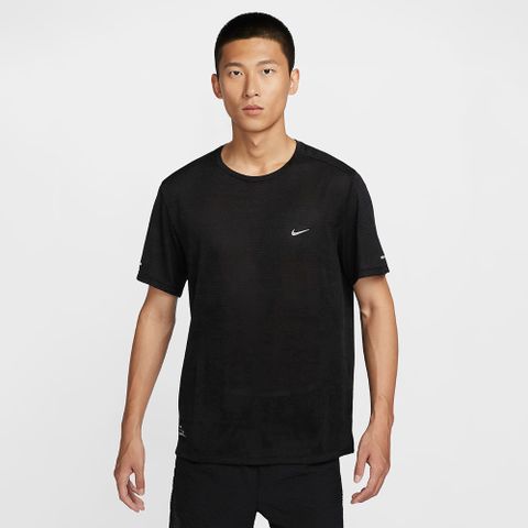 【NIKE】AS M NK DFADV RUN DIV SS TOP 男 短袖上衣 黑色-FZ0584010