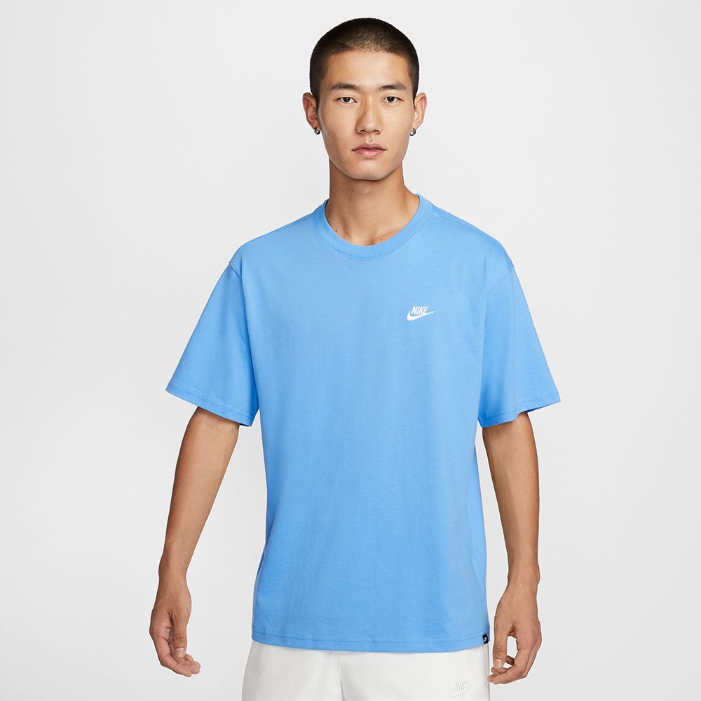  【NIKE】AS M NSW TEE CLUB MAX 男 短袖上衣 藍色-FV0376412