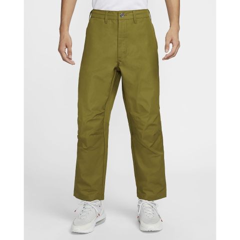 NIKE 耐吉 【NIKE】AS M NK TCH WVN PANT 男 長褲 綠色-FZ0711307