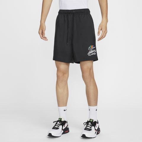 NIKE 耐吉 【NIKE】AS M NK CLUB WVN FLOW SHORT A 男 短褲 黑色-FZ0771010