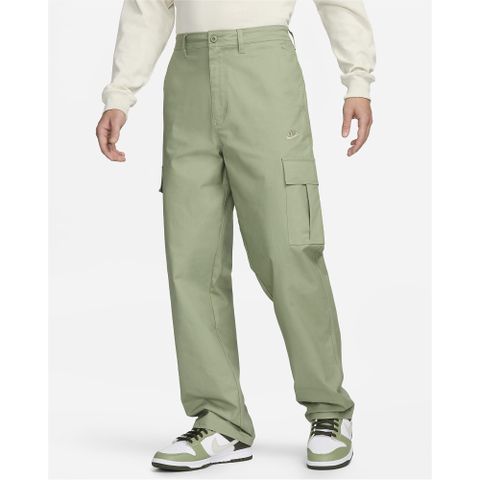 NIKE 耐吉 【NIKE】AS M NK CLUB CARGO PANT 男 長褲 綠色-FZ5766386