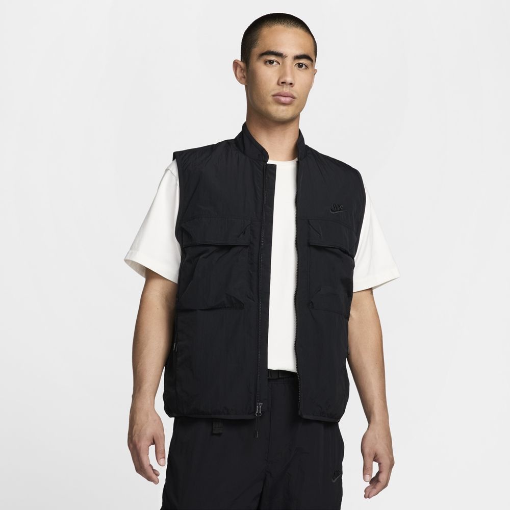 NIKE 耐吉 【NIKE】AS M NK TCH WVN VEST 男 其他背心 黑色-FZ0749010