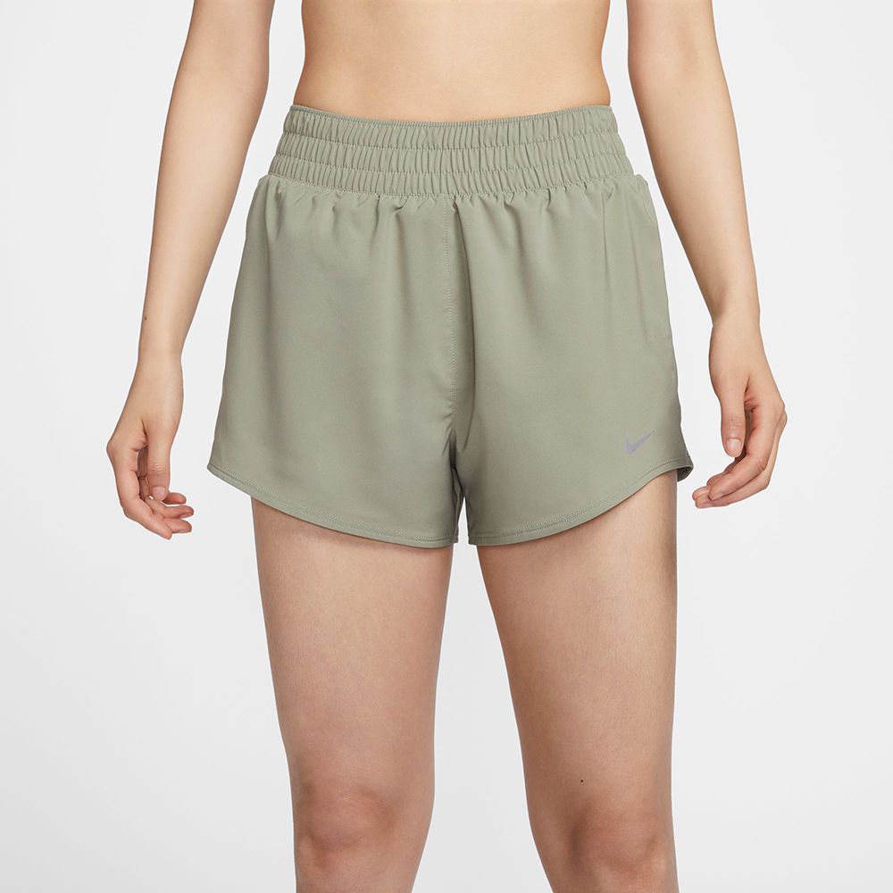 NIKE 耐吉 【NIKE】AS W NK ONE DF HR 3IN BR SHORT 女 短褲 綠色-DX6015320