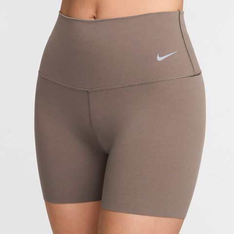 NIKE 耐吉 【NIKE】AS W NK DF ZENVY HR 5IN SHORT 女 緊身短褲 咖啡色-FN3157004