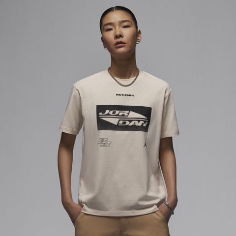 NIKE 耐吉 【NIKE】AS W J SS GF GFX TEE FA 5 女 短袖上衣 褐色-FV7135203