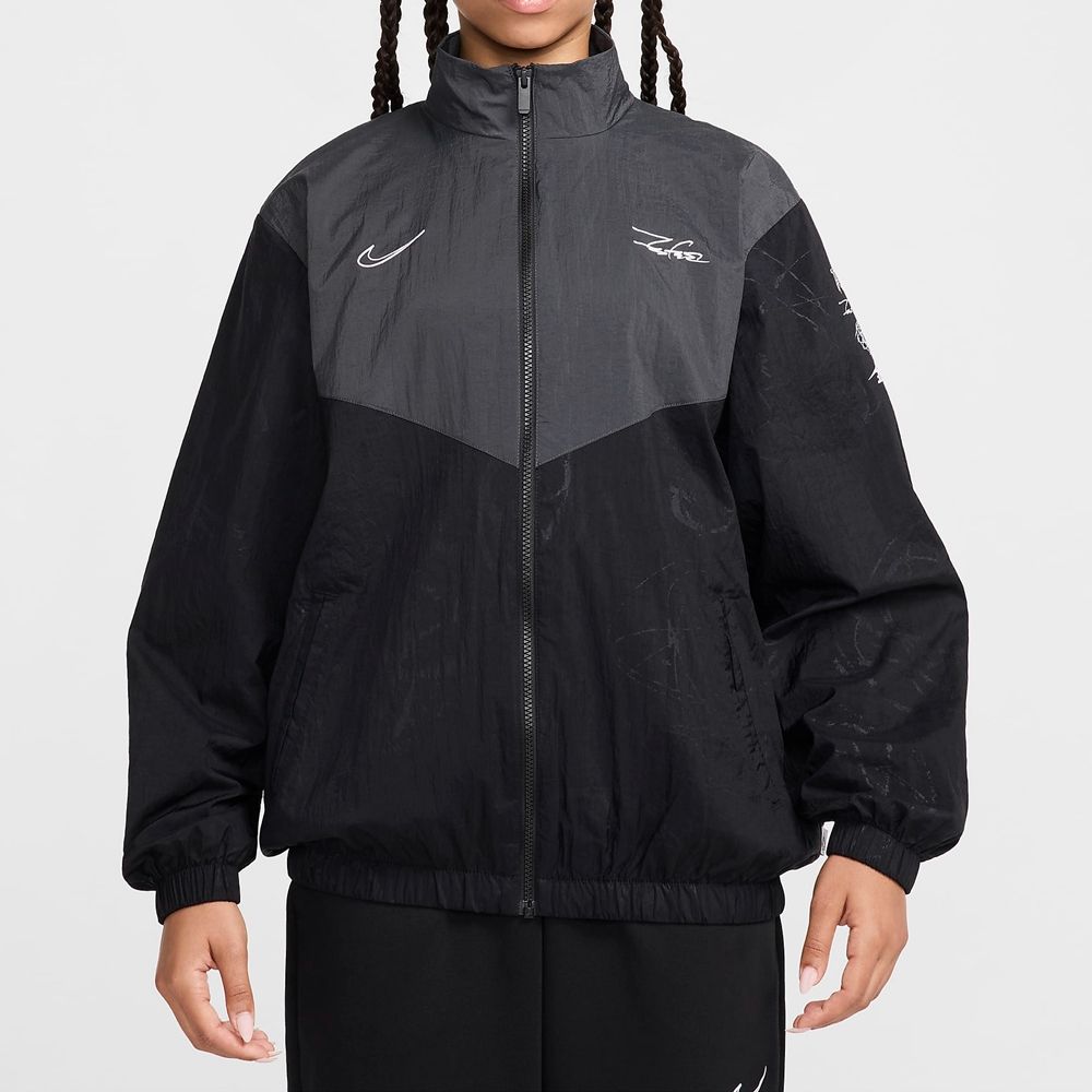 NIKE 耐吉 【NIKE】AS W NSW BRKNG WR JKT 女 風衣外套 黑色-HF6069010