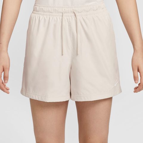 NIKE 耐吉 【NIKE】AS W NSW MR ESSNTL WVN SHORT 女 短褲 米白色-FV7558104