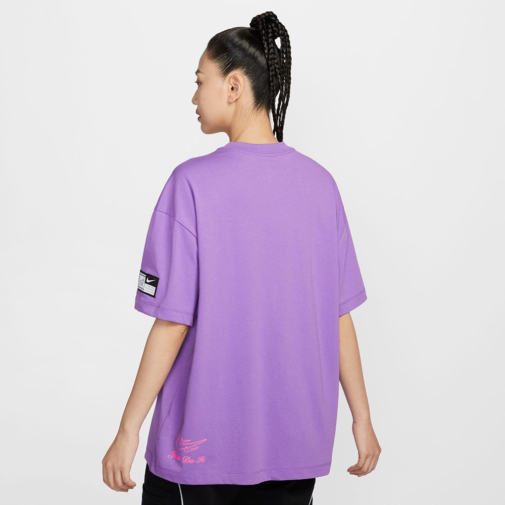 NIKE 耐吉 【NIKE】AS W NSW DANCE OS SS TEE 女 短袖上衣 紫色-FZ1147521