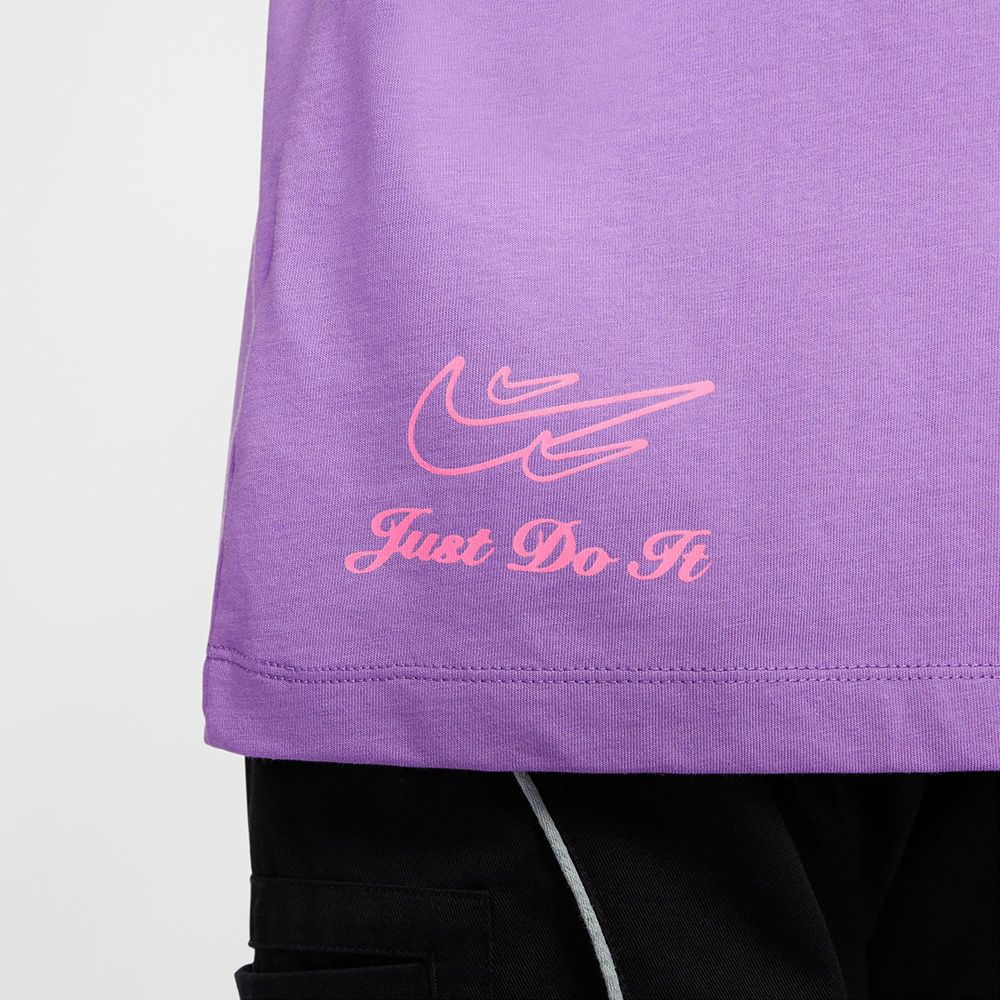 NIKE 耐吉 【NIKE】AS W NSW DANCE OS SS TEE 女 短袖上衣 紫色-FZ1147521