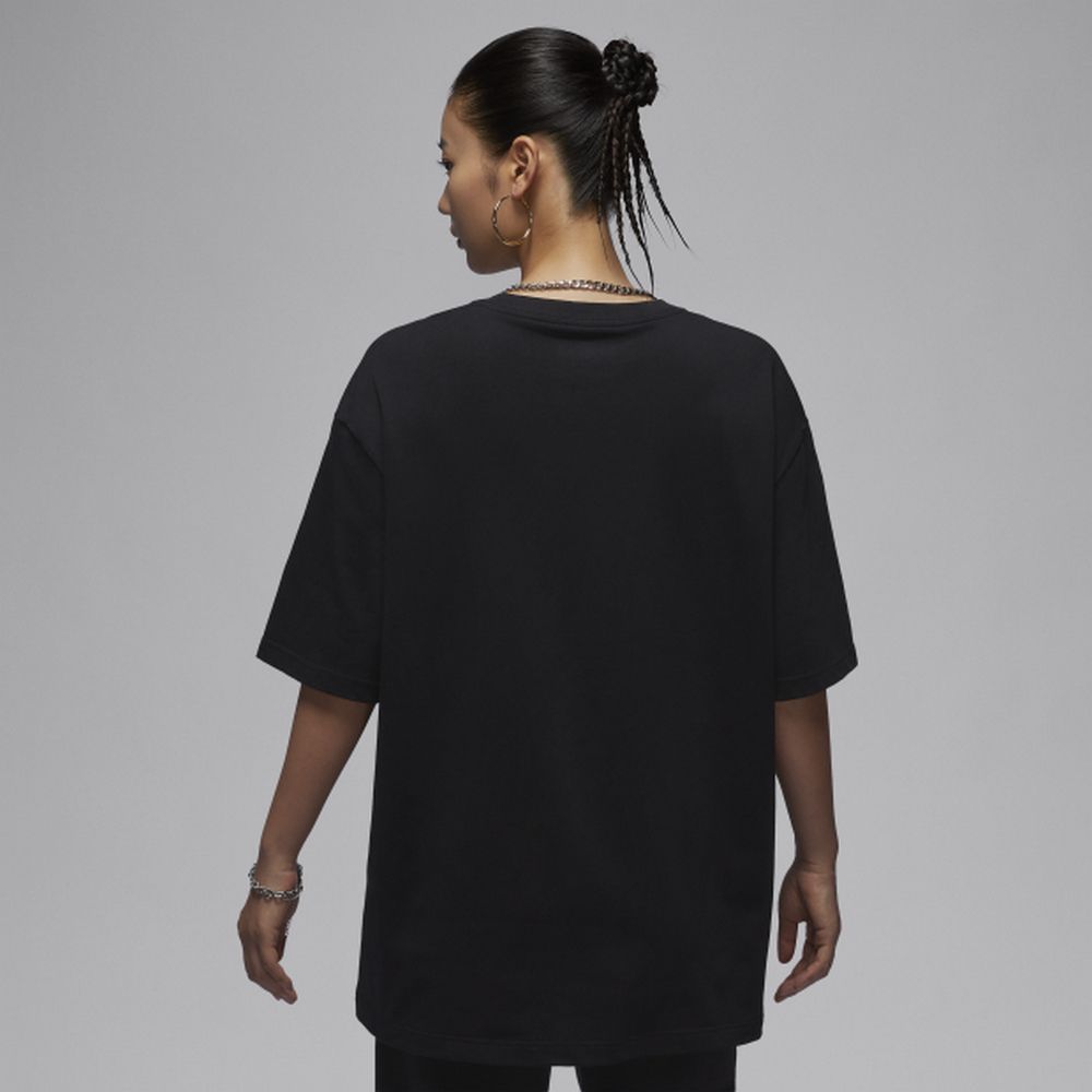 NIKE 耐吉 【NIKE】AS W J SS OS ESSEN TEE 24 女 短袖上衣 黑色-HM4373010