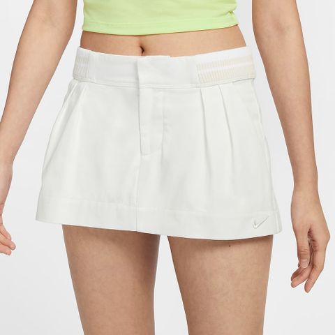 NIKE 耐吉 【NIKE】AS W NSW CANVAS LR MINI SKIRT 女 短裙 白色-FN2238121