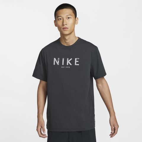 NIKE 耐吉 【NIKE】AS M NK DF UV HYVERSE SS ITS 男 短袖上衣 灰黑色-HJ7008045