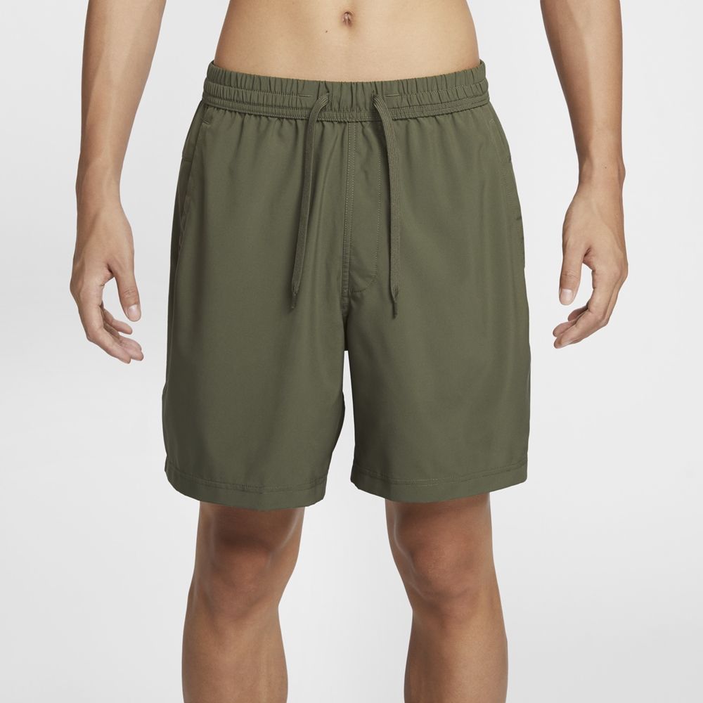 NIKE 耐吉 【NIKE】AS M NK DF FORM 7IN UL SHORT I 男 短褲 綠色-HJ7017222