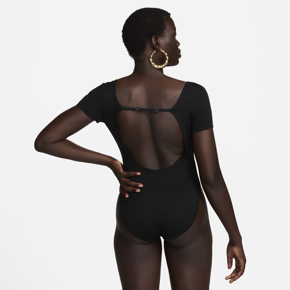 NIKE 耐吉 【NIKE】AS W NSW NK CHLL KNT SWTR BDY 女 其他短上衣 黑色-FN4693010