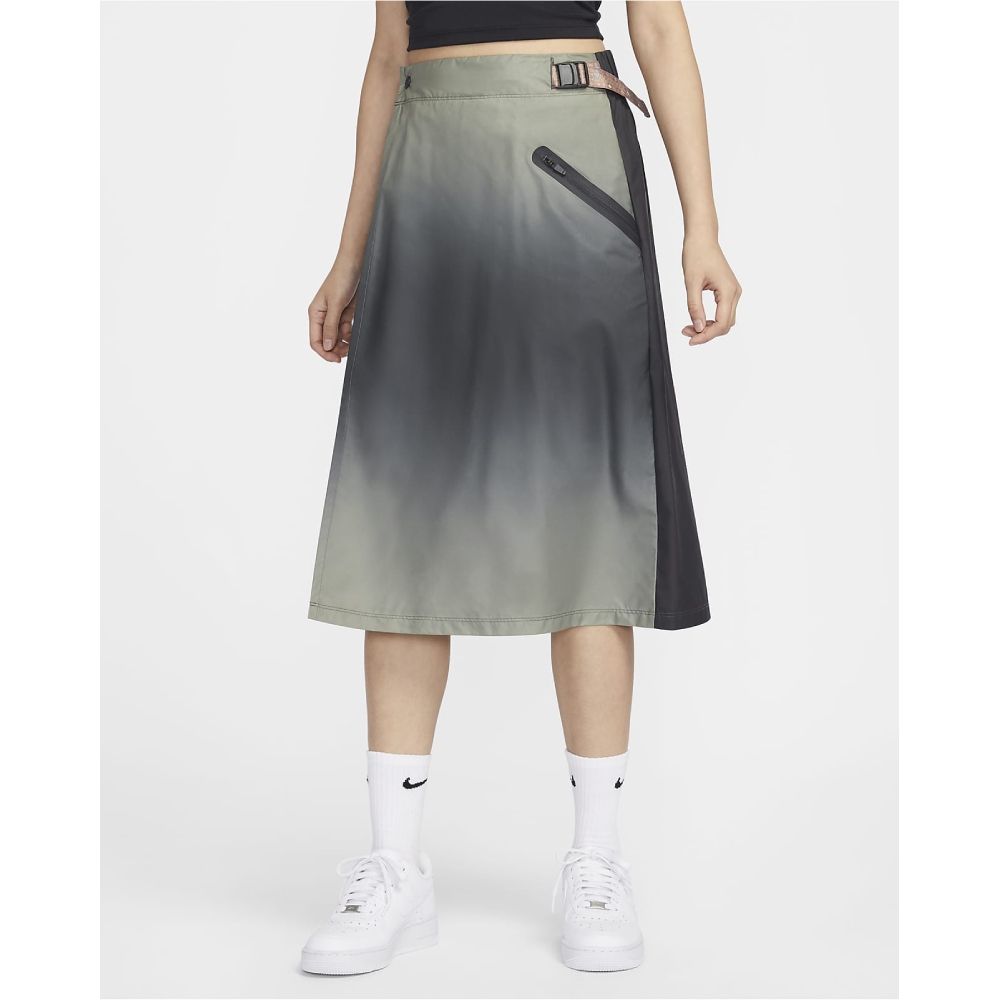 NIKE 耐吉 【NIKE】AS W NSW TP WVN SKIRT GCEL 女 短裙 灰黑色-HF0815070