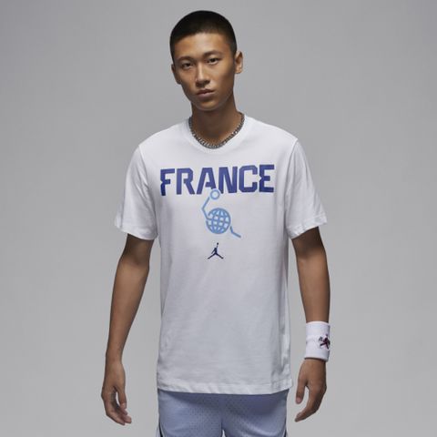 NIKE 耐吉 【NIKE】AS FRA 24 M SS TEAM TEE OLY24 男 短袖上衣 白色-HF6070100