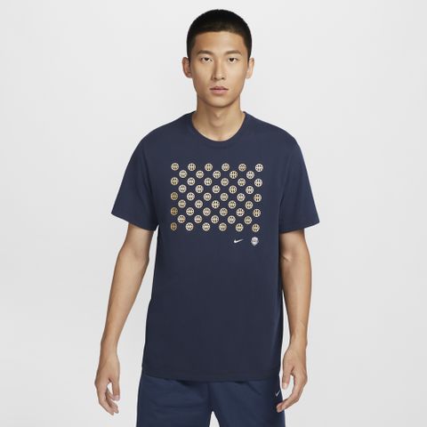 NIKE 耐吉 【NIKE】AS USA 24 M SS TEAM TEE OLY24 男 短袖上衣 深藍色-HF6072451