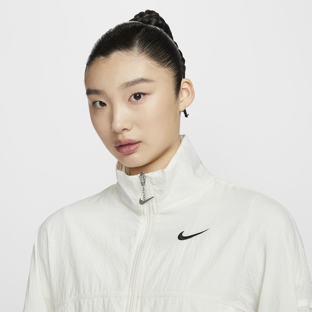 NIKE 耐吉 【NIKE】AS W NSW JKT WVN GCEL 女 風衣外套 白色-HM4629133