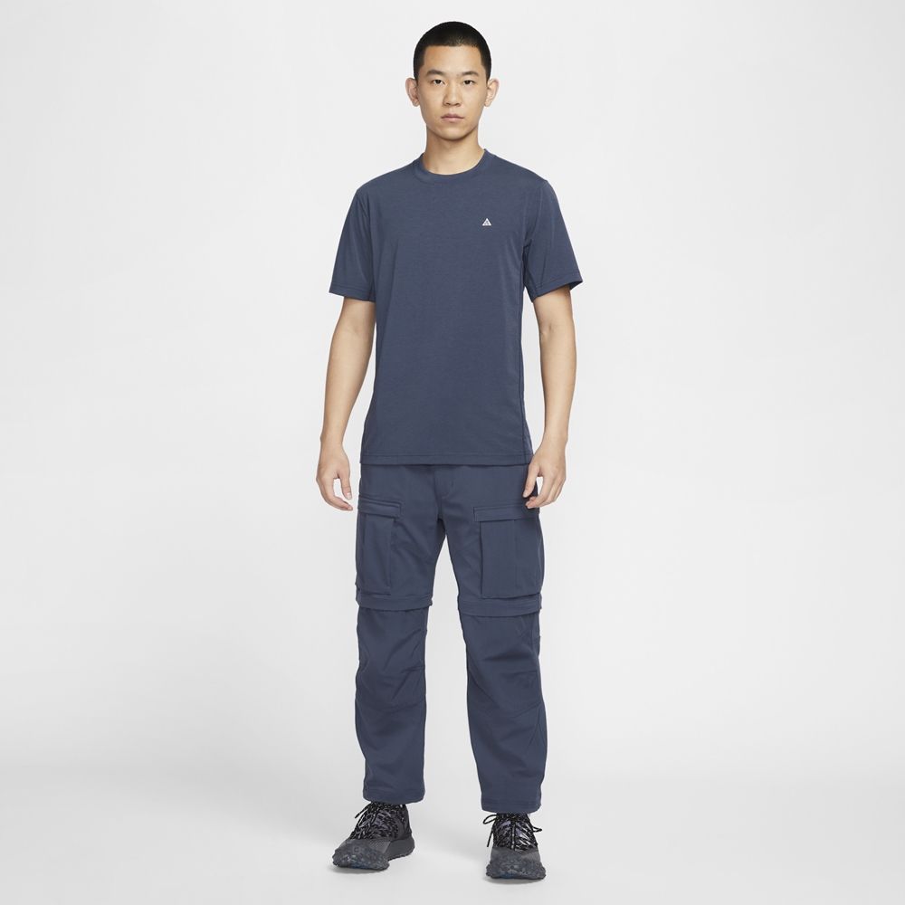 NIKE 耐吉 【NIKE】AS M ACG DFADV GOAT ROCKS SS 男 短袖上衣 藍色-FN8412437