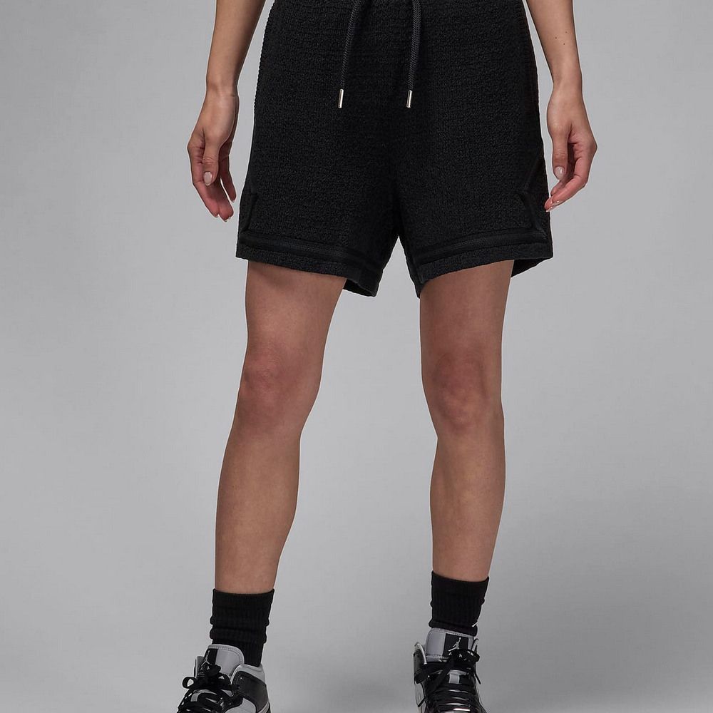 NIKE 耐吉 【NIKE】AS W J AIR JRD KNIT SHORT 女 短褲 黑色-FV7117045