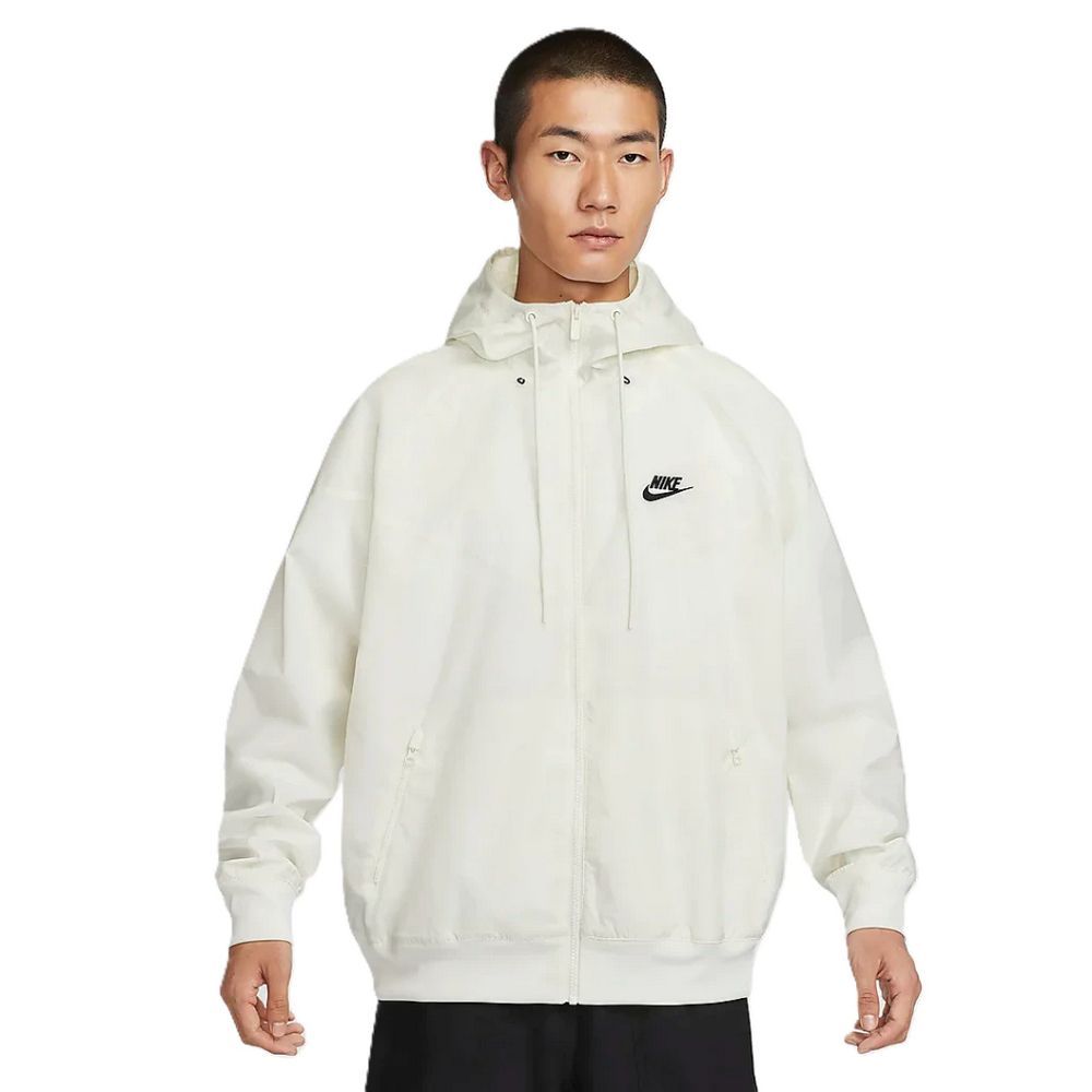 NIKE 耐吉 【NIKE】AS M NK WVN LND WR HD JKT 男 風衣外套 白色-DA0002135