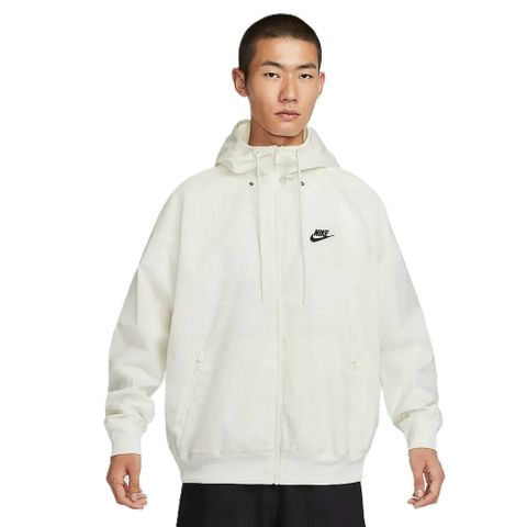 NIKE 耐吉 【NIKE】AS M NK WVN LND WR HD JKT 男 風衣外套 白色-DA0002135