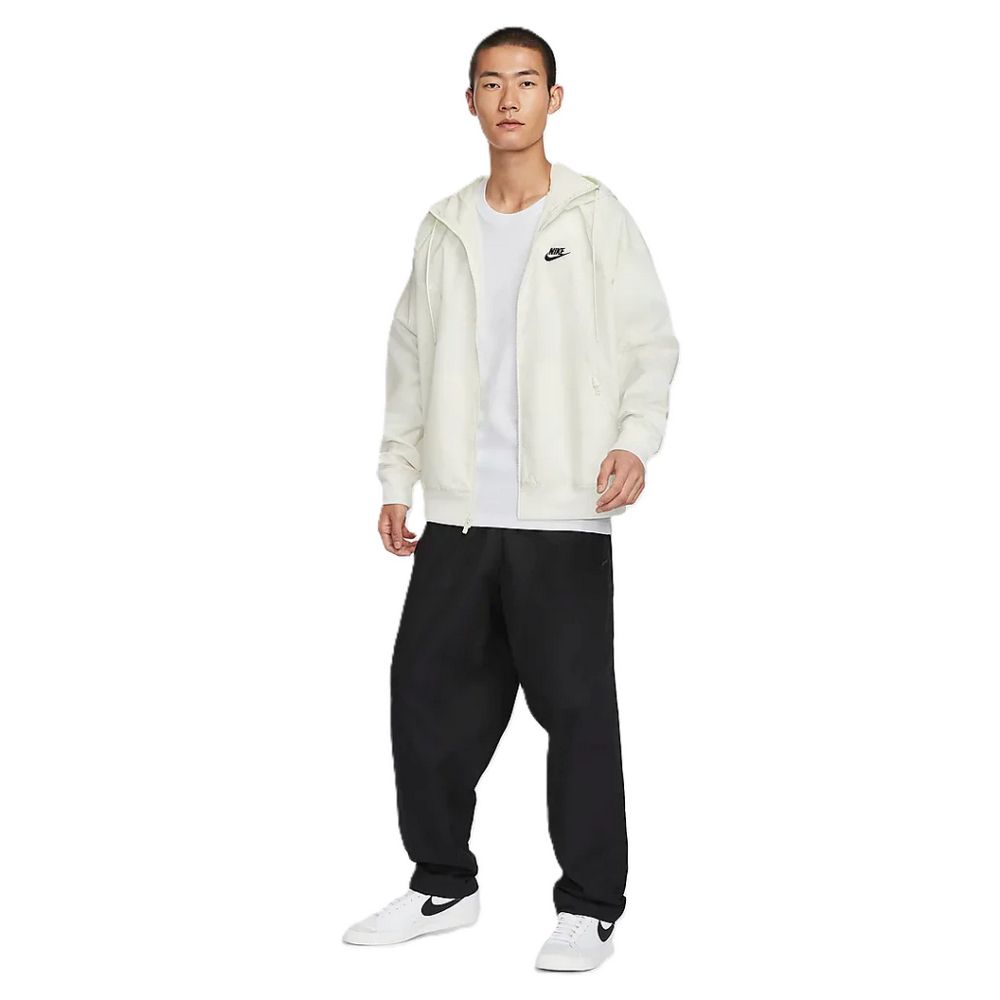 NIKE 耐吉 【NIKE】AS M NK WVN LND WR HD JKT 男 風衣外套 白色-DA0002135