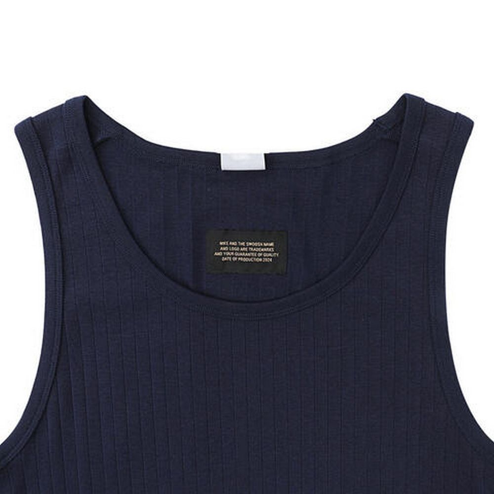 NIKE 耐吉 【NIKE】AS M NL RIB TANK TOP 男 背心上衣 藍色-FV6607451