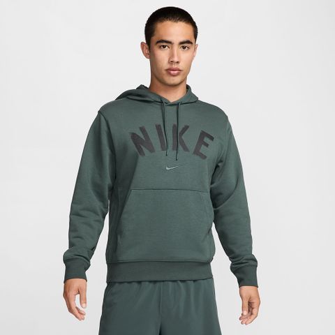 NIKE 耐吉 AS M NK DF SWOOSH FLEECE PO H 男 圓領套頭衫 綠色 帽T-FV9920338