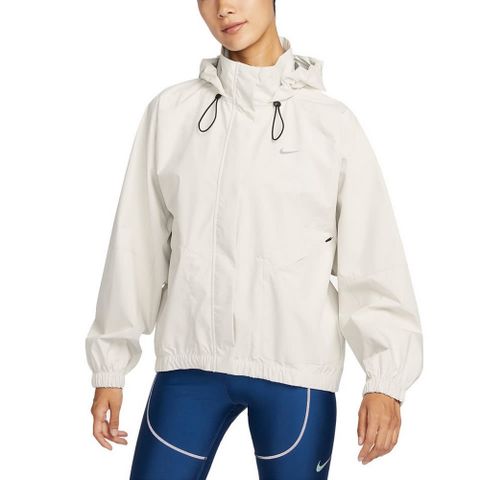 【NIKE】AS W NK SWIFT SF JKT 女 連帽外套 米白 防風-FB7493110
