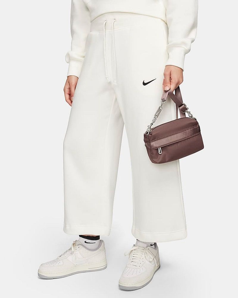 Nike WMNS Futura Luxe Crossbody Bag (1L) White - COCONUT MILK/COCONUT  MILK/DK DRIFTWOOD