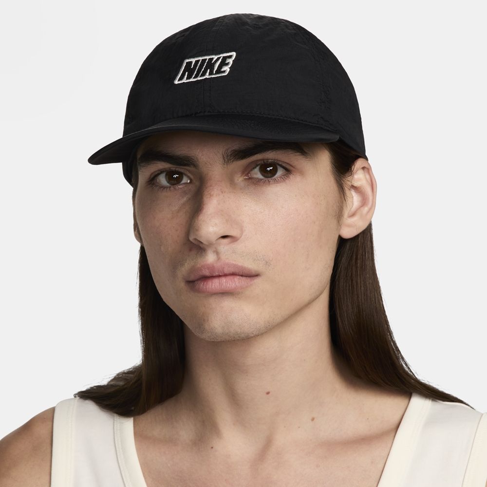  【NIKE】U NK CLUB CAP U FB OTDR S24 L 男帽 女帽 休閒帽 黑色-FQ3275010