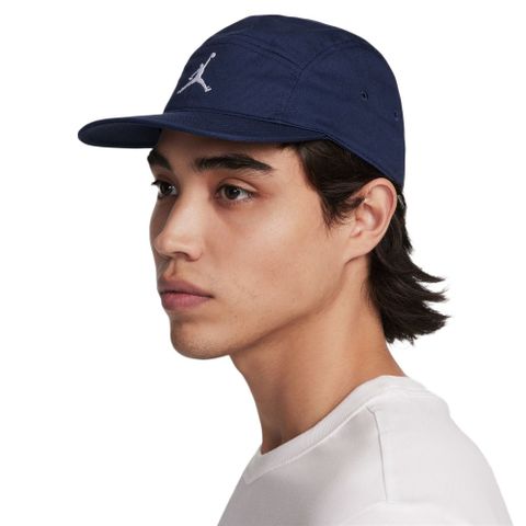 【NIKE】U J FLY CAP US FB JUMPMAN 男帽 女帽 休閒帽 藍色-FZ2050410