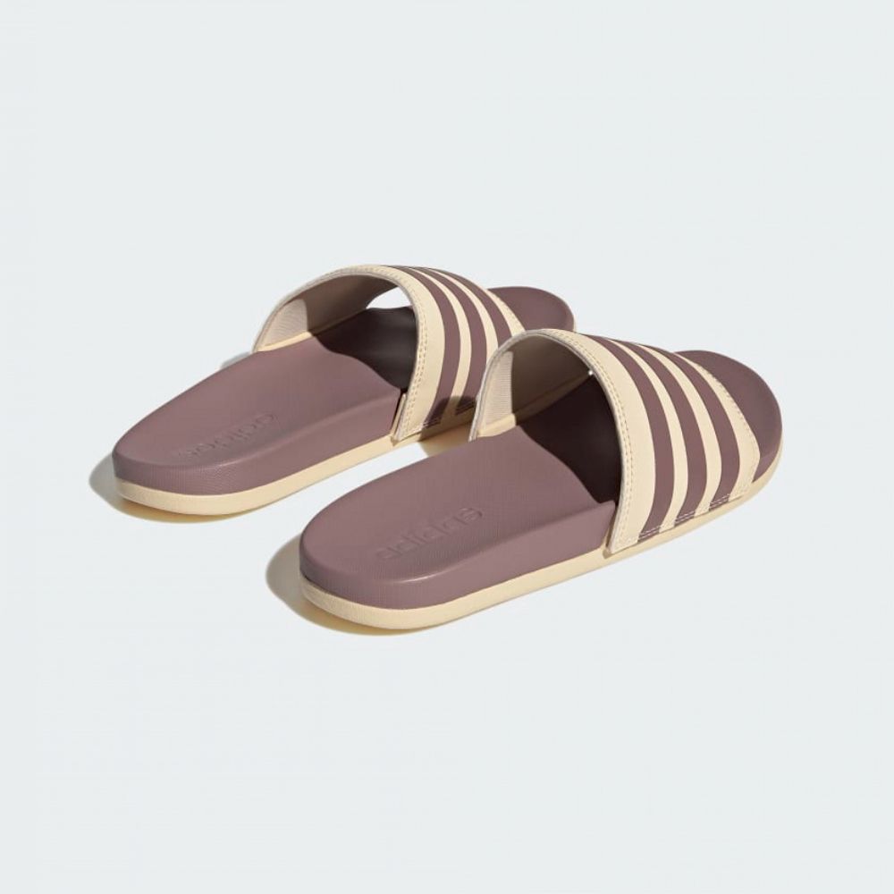 ADIDAS 愛迪達 ADILETTE COMFORT Slipper 拖鞋 女鞋 奶茶咖-H03621