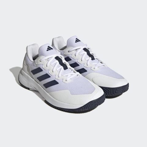 【ADIDAS】GameCourt 2 M 網球鞋 男鞋 白藍-HQ8809