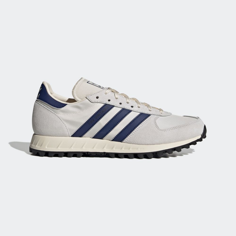 ADIDAS 愛迪達  TRX VINTAGE 休閒鞋 男鞋 白藍-FY3650