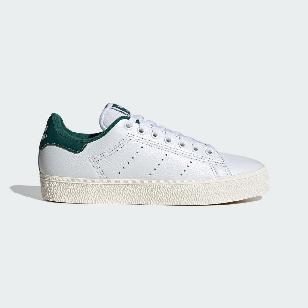 ADIDAS 愛迪達 【ADIDAS】STAN SMITH CS 休閒鞋 男鞋 白色-IG1295